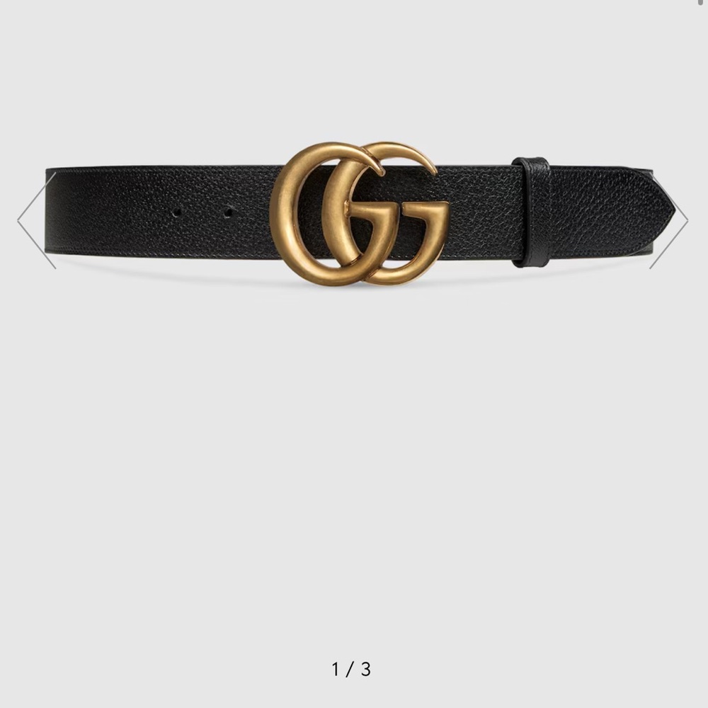 Gucci Marmont Wide belt size 80